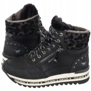 Buty Damskie Sportowe Trekkingowe Mustang Czarne