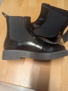 Botki skórzane BIANCO rozm.39