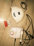 Zestaw do hybryd Lampa SUNONE SMART UV LED Frezarka Clavier Manicure + FREZ