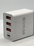 Ładowarka sieciowa USB Quick charge 3.0+USB-C 20W 4 porty