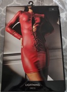 Czerwona sukienka mini rozm. M