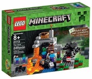 LEGO Minecraft 21113 ZNISZCZONE PUDEŁKO Jaskinia