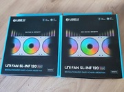 Wentylator Lian Li Uni Fan SL120 white x 2