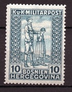 OA Bośni  Mi 142 * ,cenne 