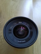 Samyang 12mm f2.0 mocowanie Fuji X plus filtry