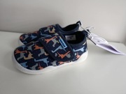 Chłopięce trampki zapinane na rzep dinozaury r 23 NOWE