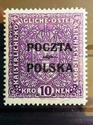 Fi 49**  Wydanie Krakowskie 1919 r - 10 koron - b. ładny FALS