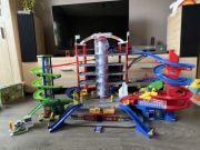 Majorette duży zestaw auto Garaż pojazdów Super City