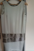 Sukienka jedwab Alexander McQueen 