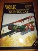Model kartonowy WAK Salmson 2A2 