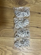 40 szt. ŻABKI DO KARNISZA, karnisz fi 19mm