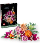 Lego Botanical 2025. Piękny bukiet różowych kwiatów 