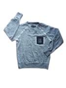 Popielata bluza klubu sportowego Lech Poznań