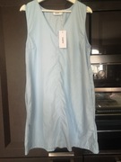 Nowa jasnoniebieski sukienka na codzień 