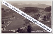 ZACHEŁMIE SAALBERG k. Podgórzyn Jelenia Góra, widok na Mały Szyszak 1937