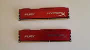 RAM Kingston HyperX Fury 8GB  2x4GB  DDR3 1600MHz