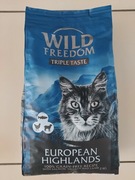 Wild Freedom European Highlands 2 kg sucha bezzbożowa karma dla kotów
