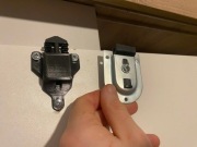 Uchwyt valcomp ARES2 prowadnik okucie drzwi przesuwne - wzmocnione