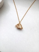 naszyjnik zimowy świąteczny czapka stal nierdzewna chirurgiczna stali