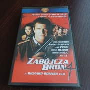 FILM VHS - VIDEO - ZABÓJCZA BROŃ 4 - MEL GIBSON - POLSKA WERSJA -.
