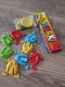 Zestaw 3 gier, pchełki, bierki, skaczące żabki