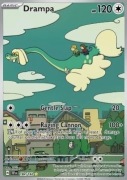 Pokemon TCG karta Drampa (TEF 184)