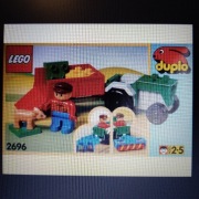 Lego Duplo 2696 unikat Farm Tractor