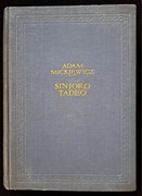 Sinioro Tadeo. Adam Mickiewicz.