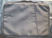 Torba etui na laptopa w kolorze szarym/beżowym