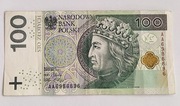100 zł radarowy 