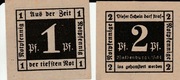 1 i 2 Pfennig WAŁBRZYCH 1920 rok
