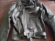 Kurtka skórzana na motor