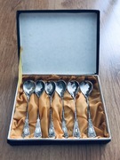 Łyżeczki z PRLu. Srebrzone. Spółdzielnia „ŻOLIBORZ”.