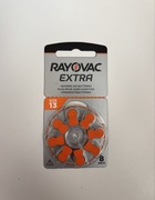 Baterie do aparatów słuchowych RAYOVAC 13 zestaw 8 sztuk