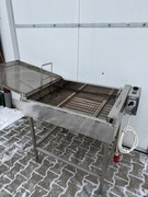 Profesjonalny smażalnik do pączków ok. 80l nierdzewny 9kW 2 kosze jak nowy!