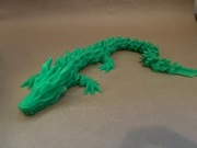 Smok zabawka świecący w ciemności 47cm Dragon