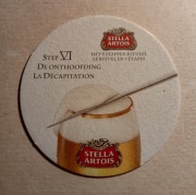 PODSTAWKA POD PIWO  > STELLA ARTOIS <  STEP VI stan DBD