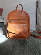 Elegancki skórzany plecak damski Ekoskóra