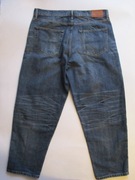 Spodnie Lucky You Baggy Y2K Vintage Hip Hop Skate Jeansy 38x30