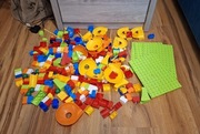Klocki tor piłeczka, kompatybilne z lego duplo 1.2kg
