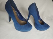 Kobaltowe szpilki New Look rozmiar 38 