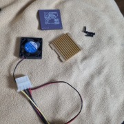Kultowy Procesor AMD Am486 DX2-80 (Socket 3) + Kompletne Chłodzenie