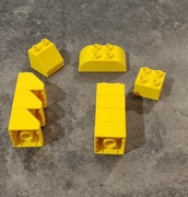 Lego Duplo klocki 10 różnych  żółte