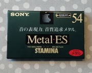Kaseta Sony Metal ES STAMINA - wyd.Japonia