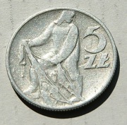 5 zł 1960 Rybak (5) Stan !