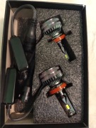 Żarówki LED H8 H9 H11 CityMoka – zestaw, nowe