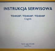 Instrukcja serwisowa New Holland TD4020F / Td4030F / TD4040F
