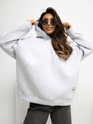 BLUZA DRESOWA OVERSIZE BASIC NOWOŚĆ OCIEPLANA 