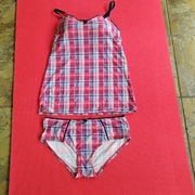 Kostium kąpielowy dwuczęściowy/ koszulka i majtki / rozmiar 42/ nowy