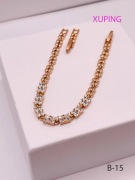 ZŁOTA BRANZOLETKA 17+2cm XUPING - STOP MEDYCZNY 18K